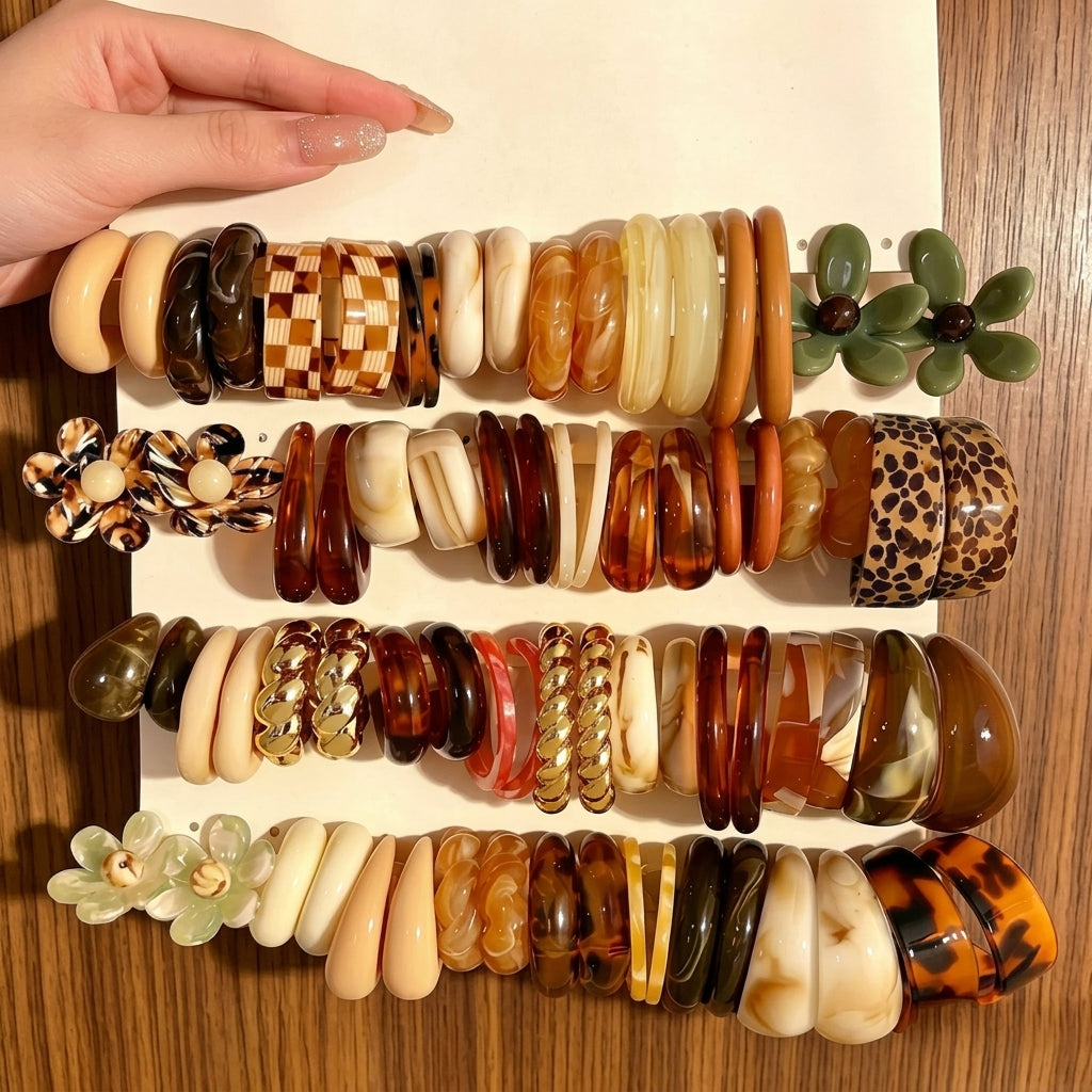 40pc Acrylic Resin Variety Set