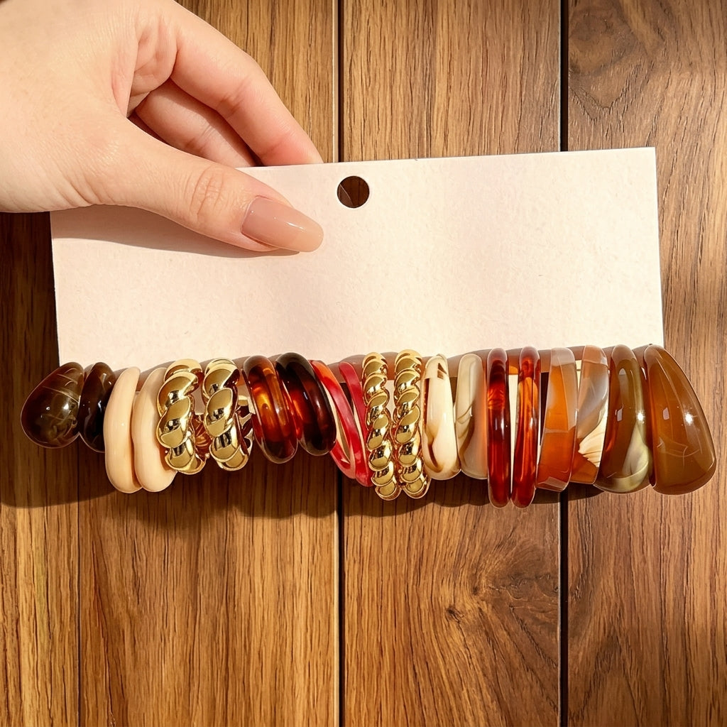 40pc Acrylic Resin Variety Set