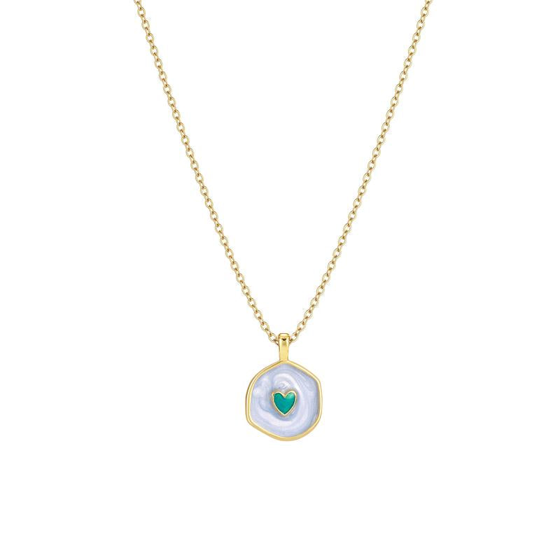 Dainty Feminine Heart Necklace