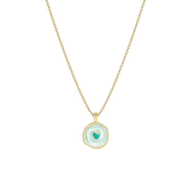 Dainty Feminine Heart Necklace