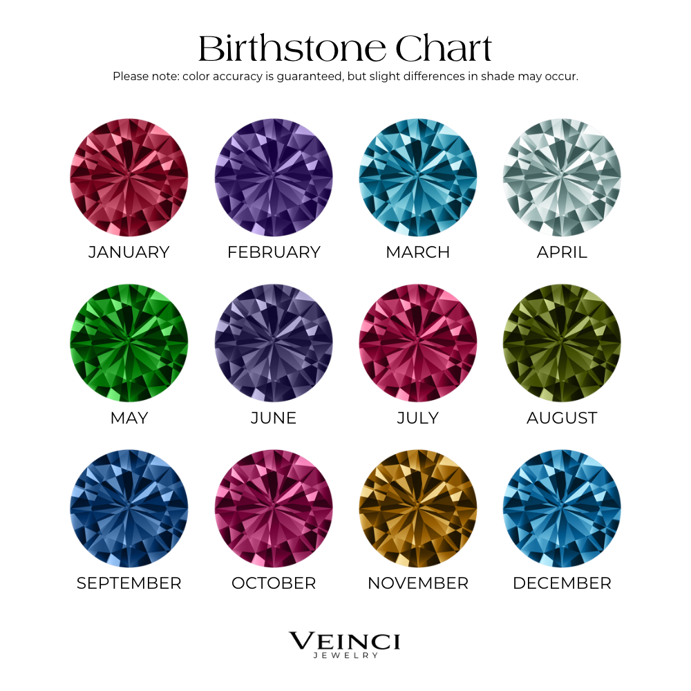 Dainty Dual Birthstone Heart Necklace