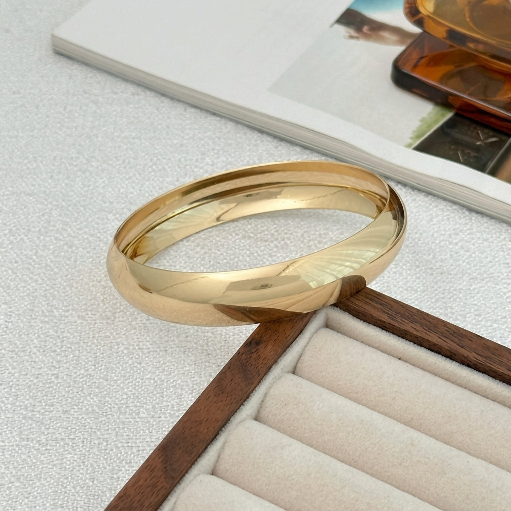 3pc Acrylic & Metal Mix Bangle Stack