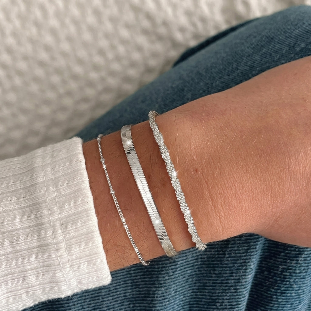 3pc Classy Bracelet Stack