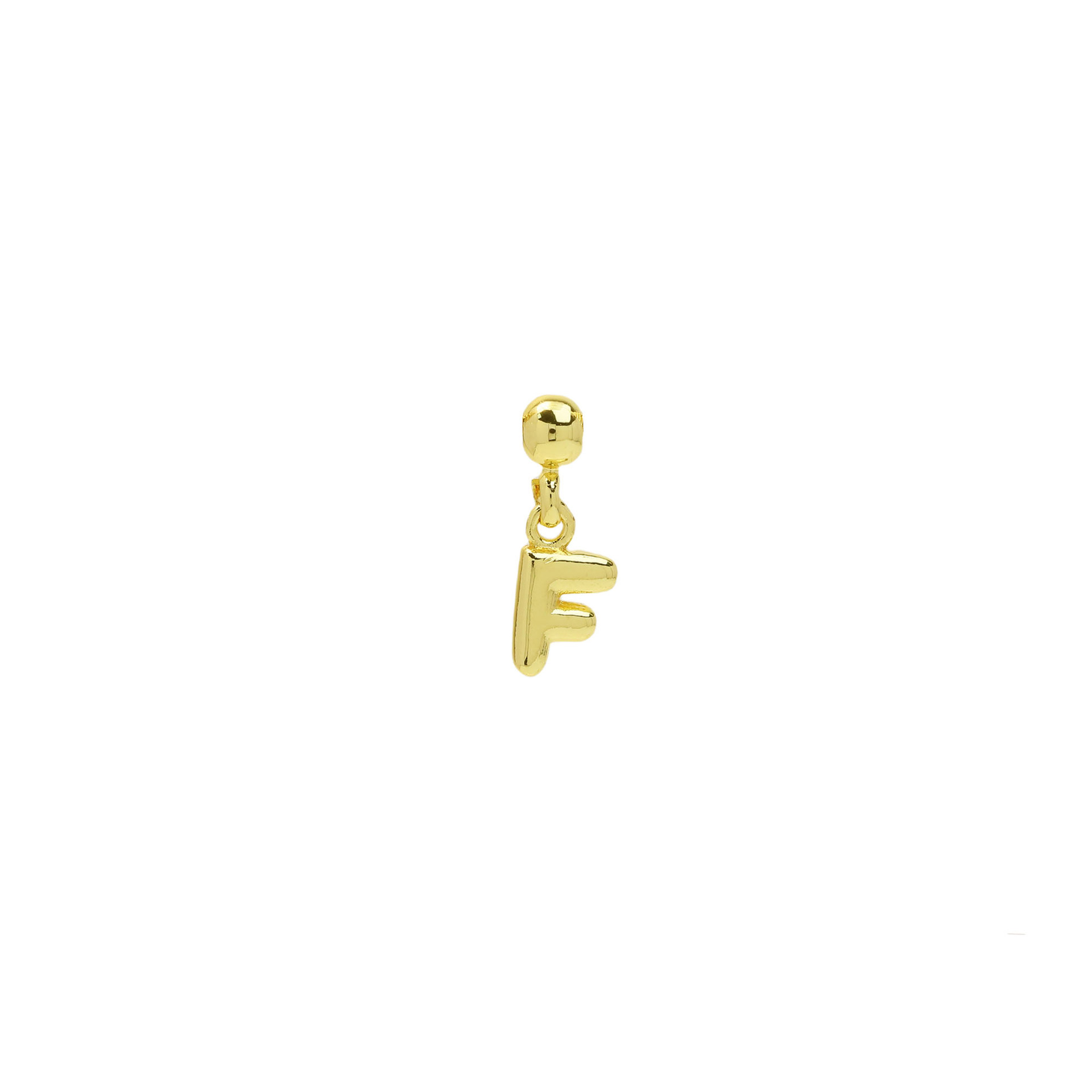 Dainty Satellite Bubble Letter Name Necklace