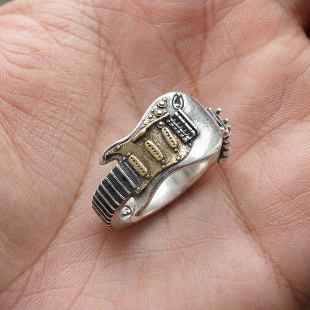 Adjustable Guitar Design Ring