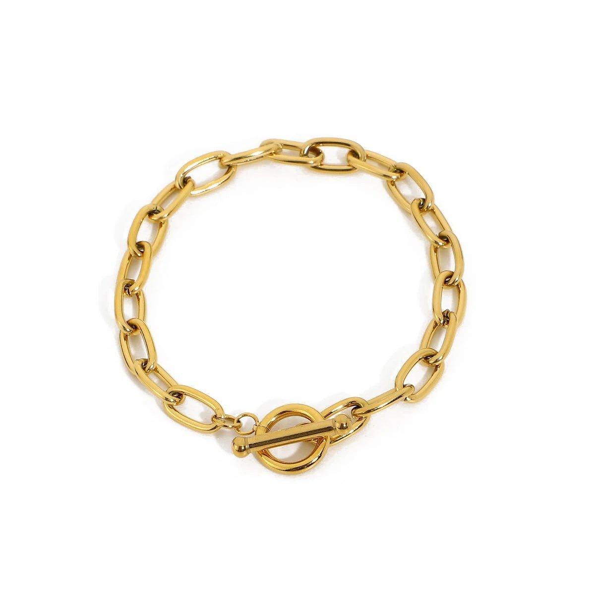 classy gold mix match bracelets