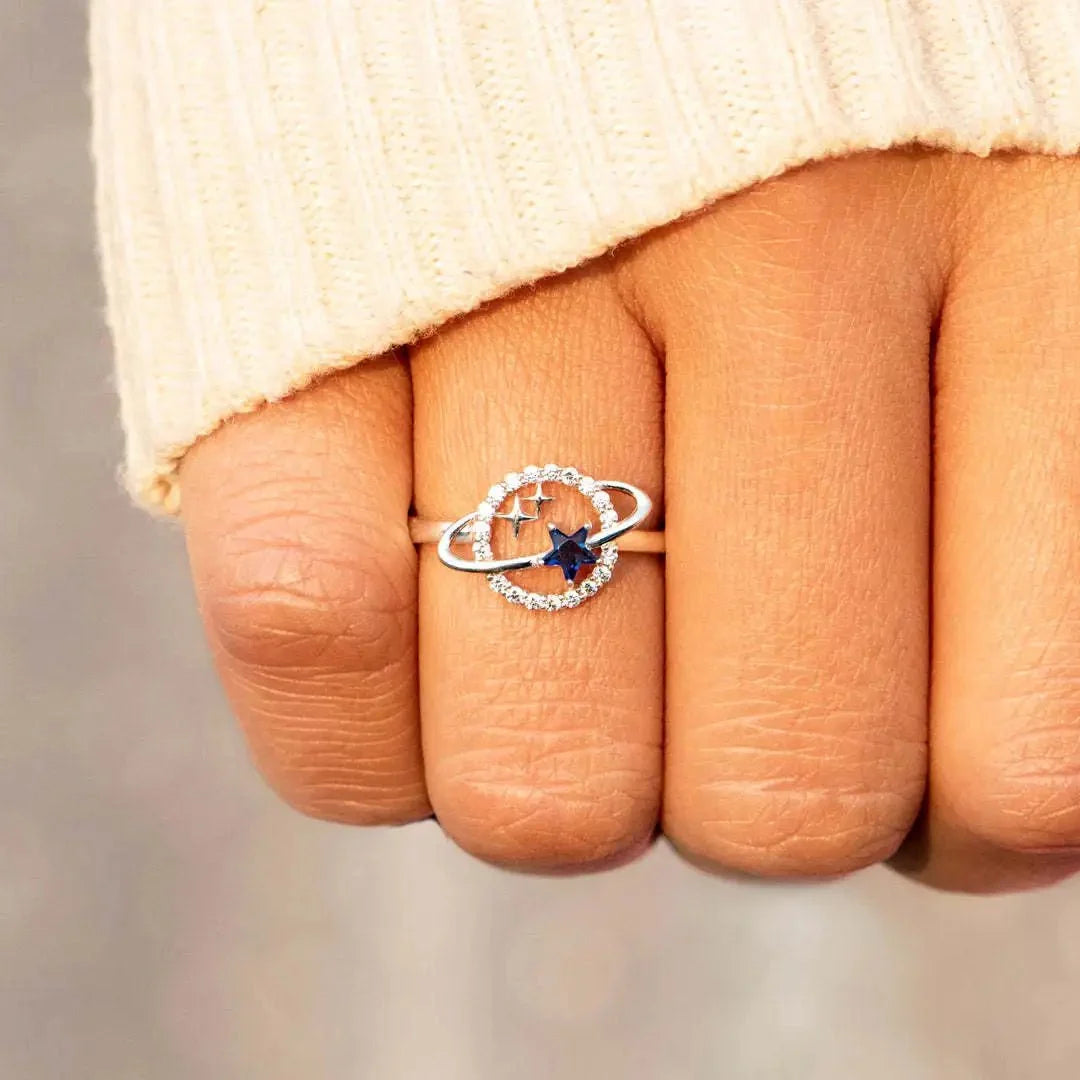 Dainty Astrology Star Ring