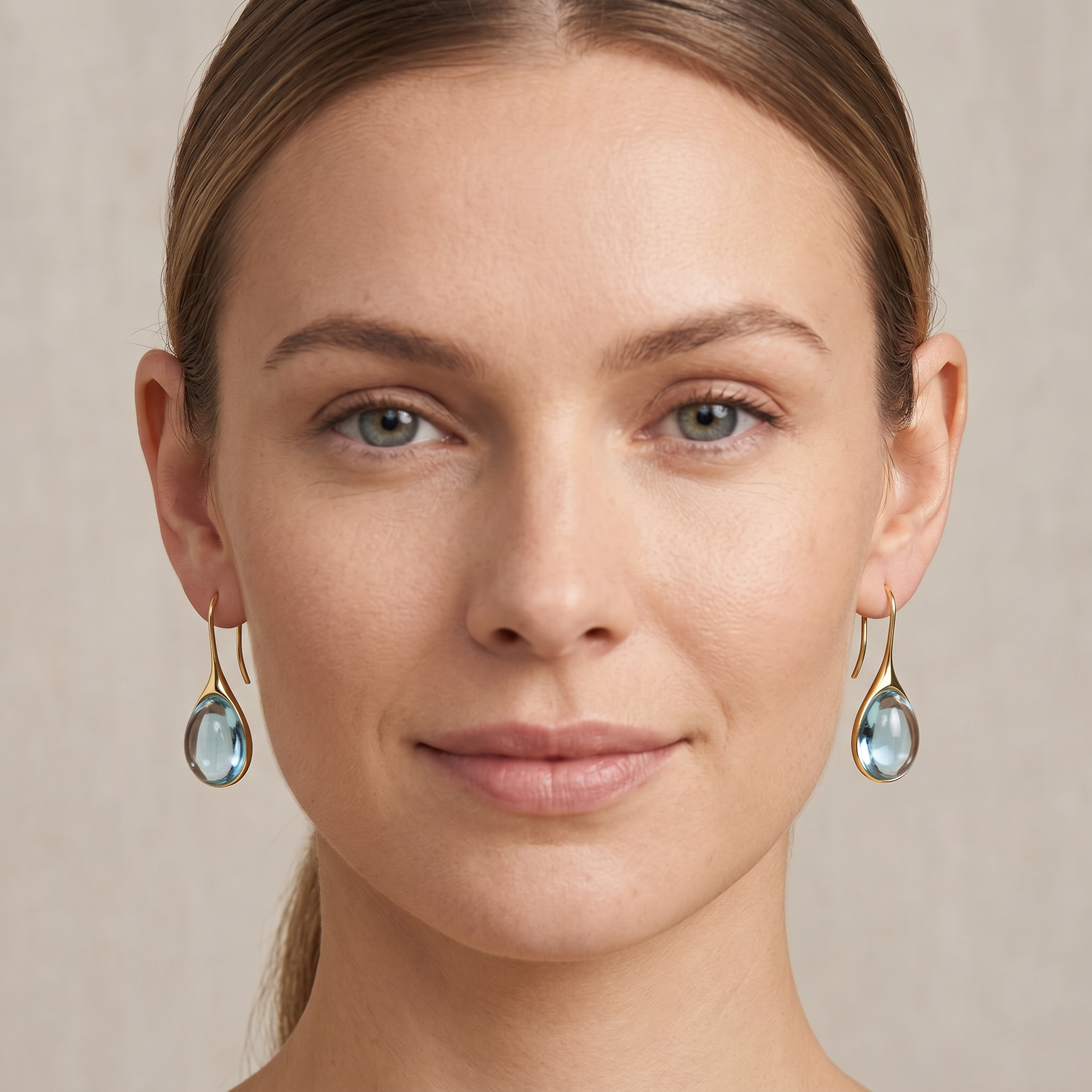 Dainty Waterdrop Dangle Earrings