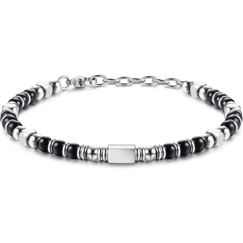 Geometric Beaded Boho Bracelet