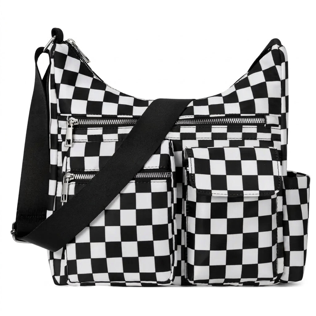 Multi Pocket Water Resistant Crossbody Bag