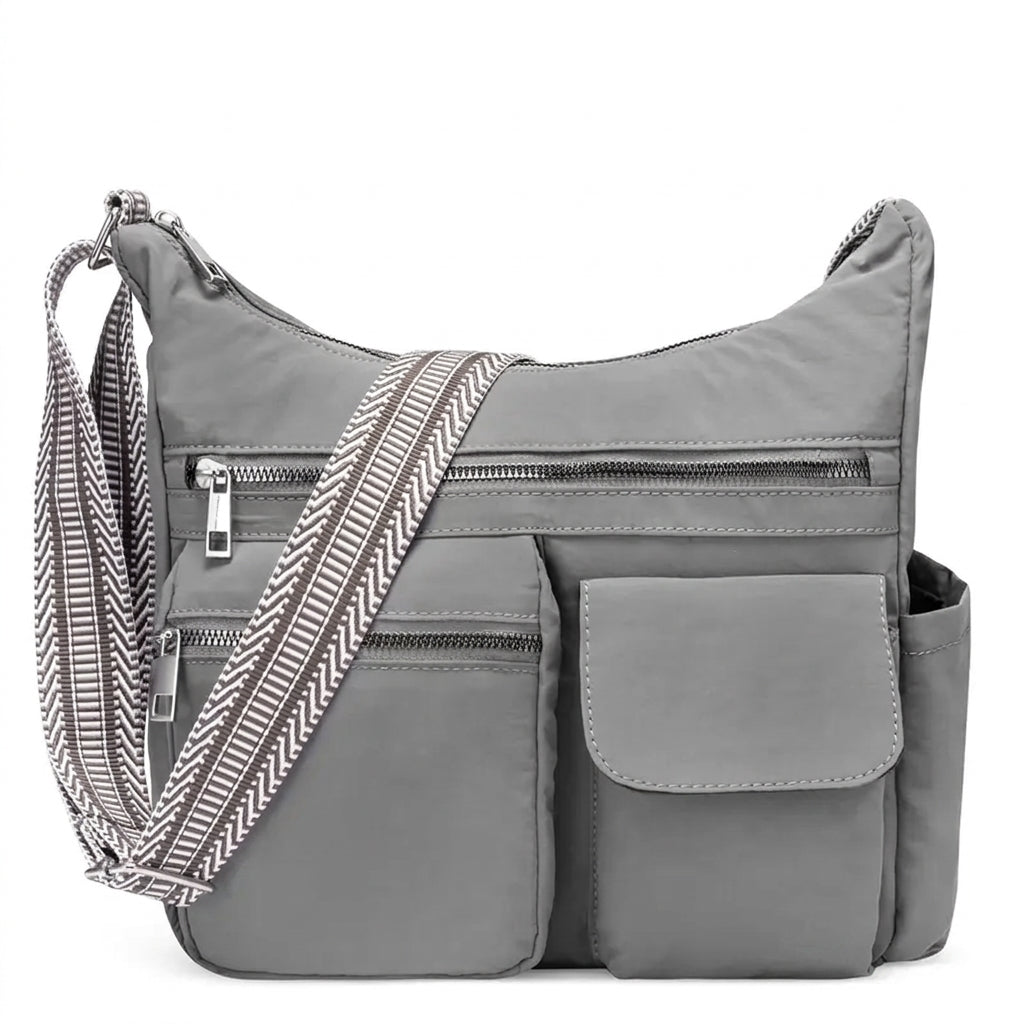 Multi Pocket Water Resistant Crossbody Bag