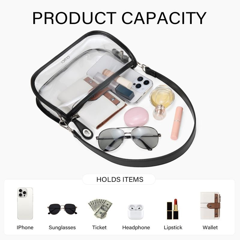 Transparent Cross Body Bag