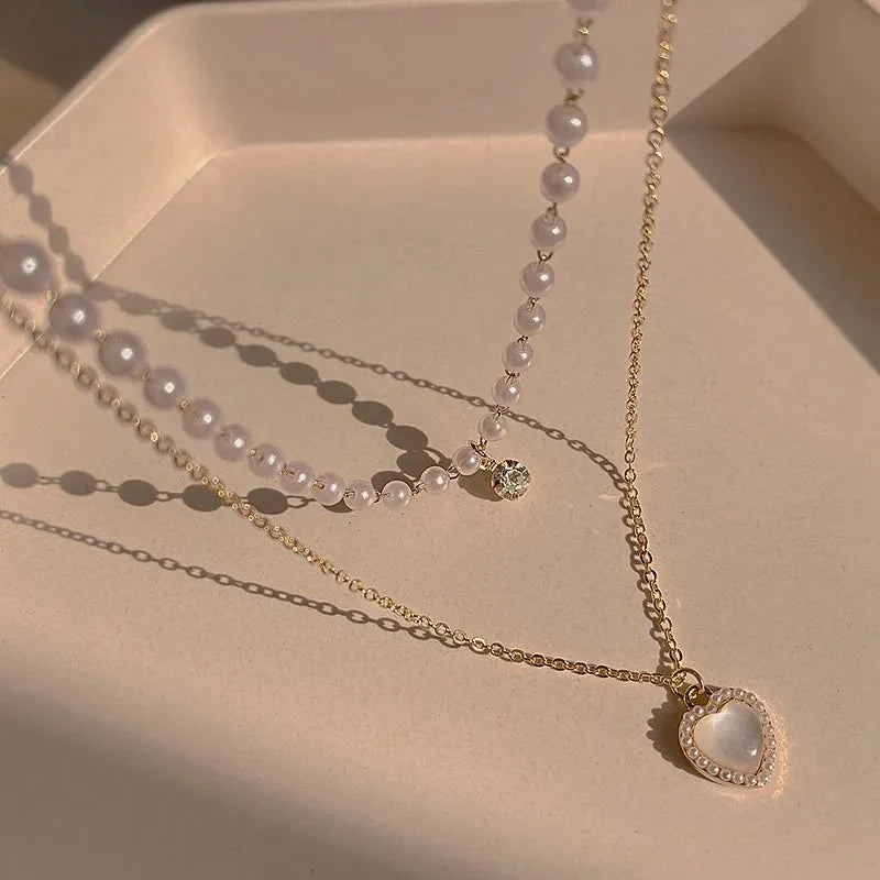 Layered Love Duo Necklace