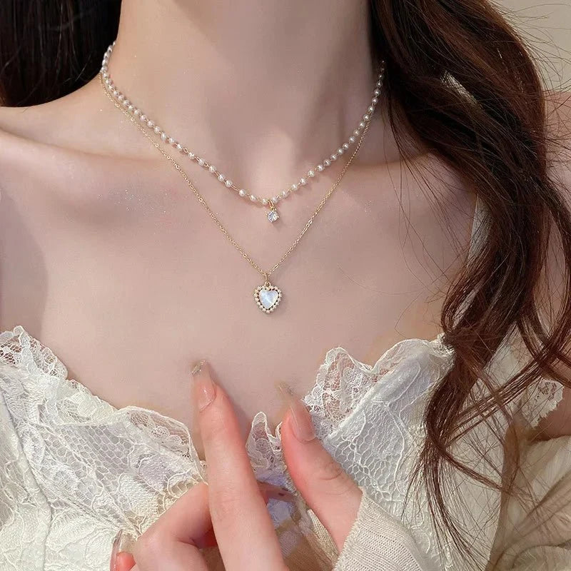 Layered Love Duo Necklace