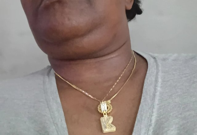 2pc 14k Diamond Letter Initial Necklaces worn by a customer