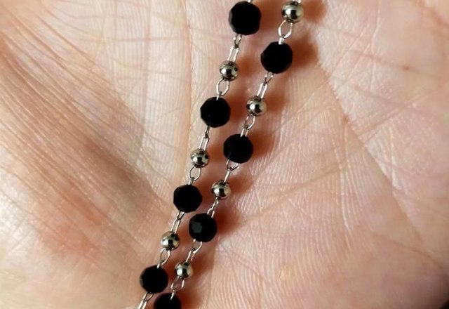 Floral Choker Flower Clasp Necklace worn by a customer