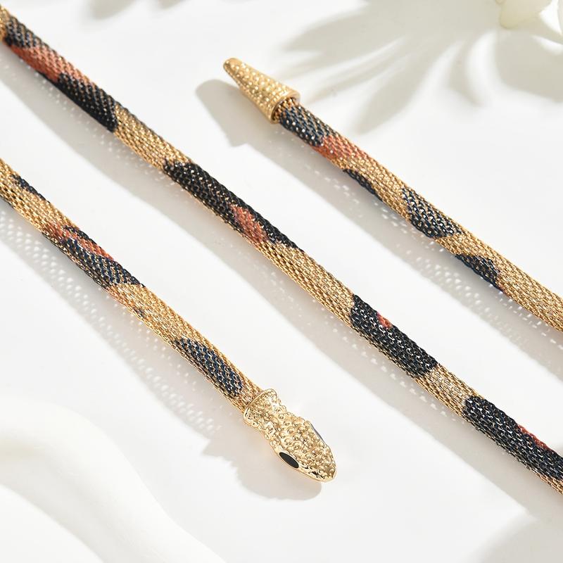 Adjustable Bending Snake Necklace