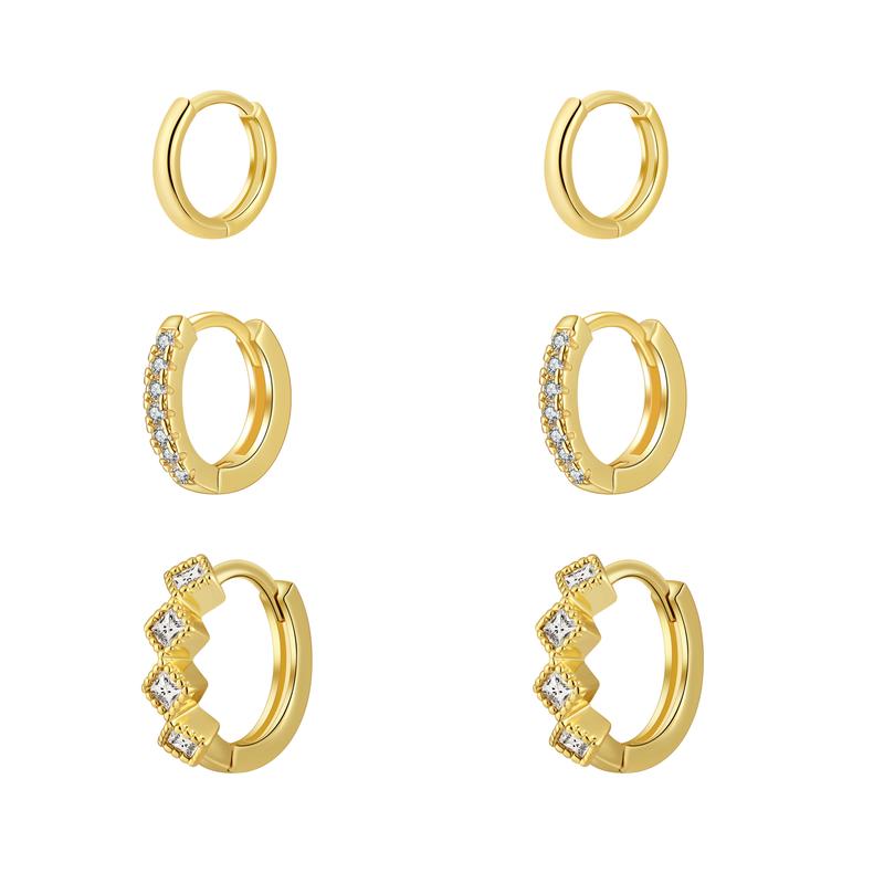 3pc Elegant Earrings Sets