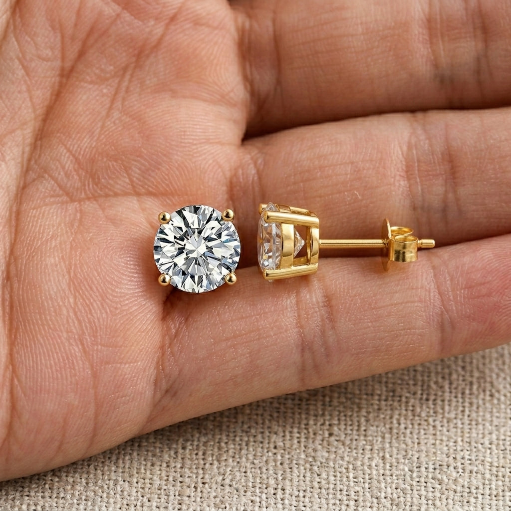 Classics CZ Stud Earrings