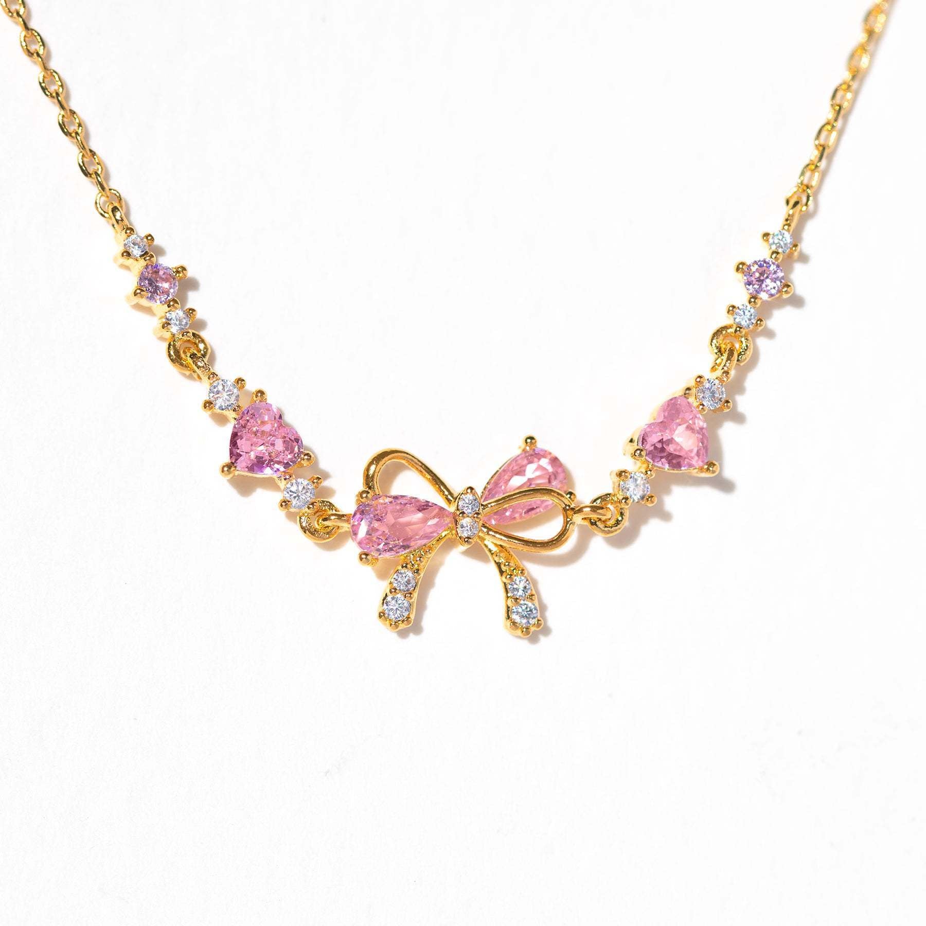 Dainty Bow Bond Bracelets in gold