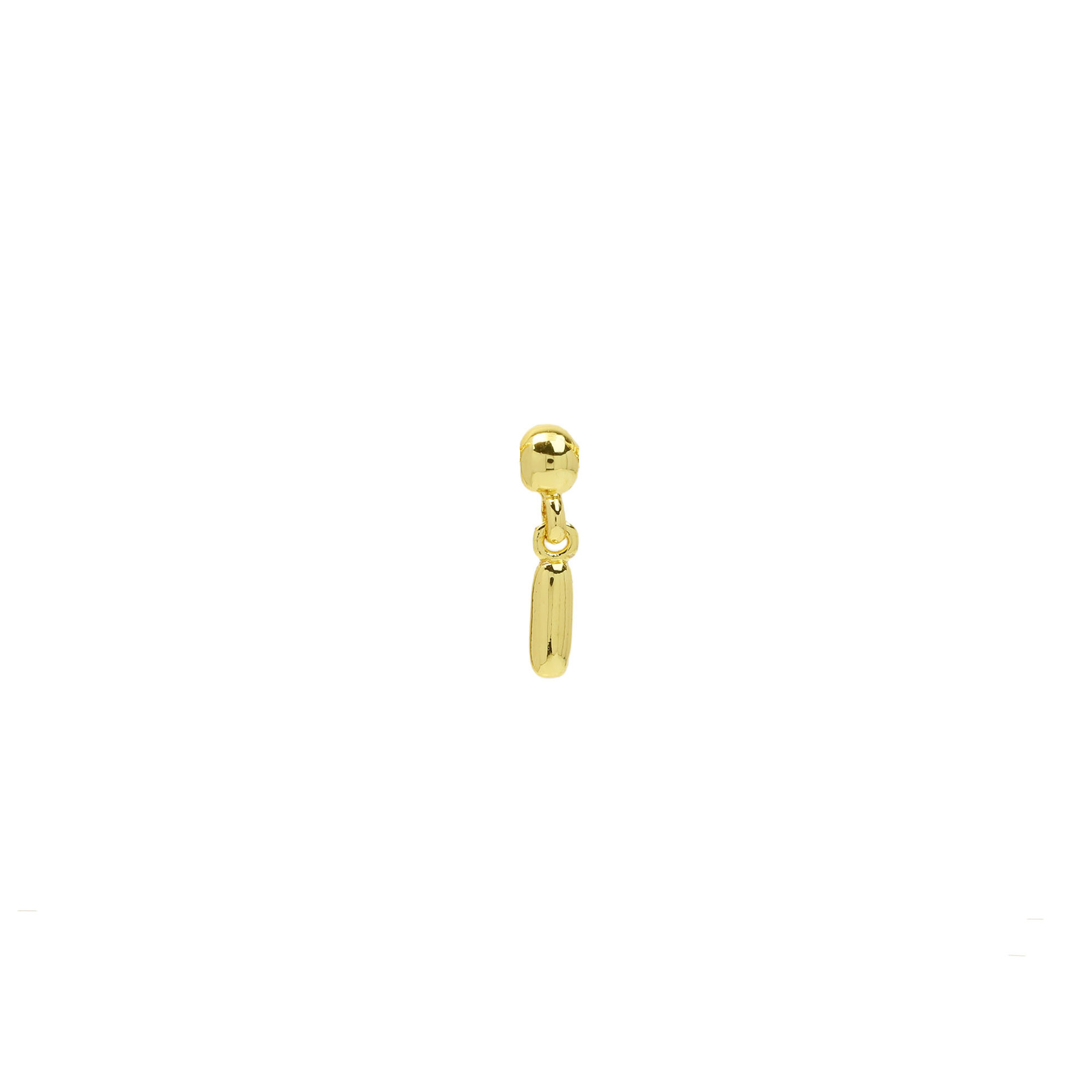 Dainty Satellite Bubble Letter Name Necklace