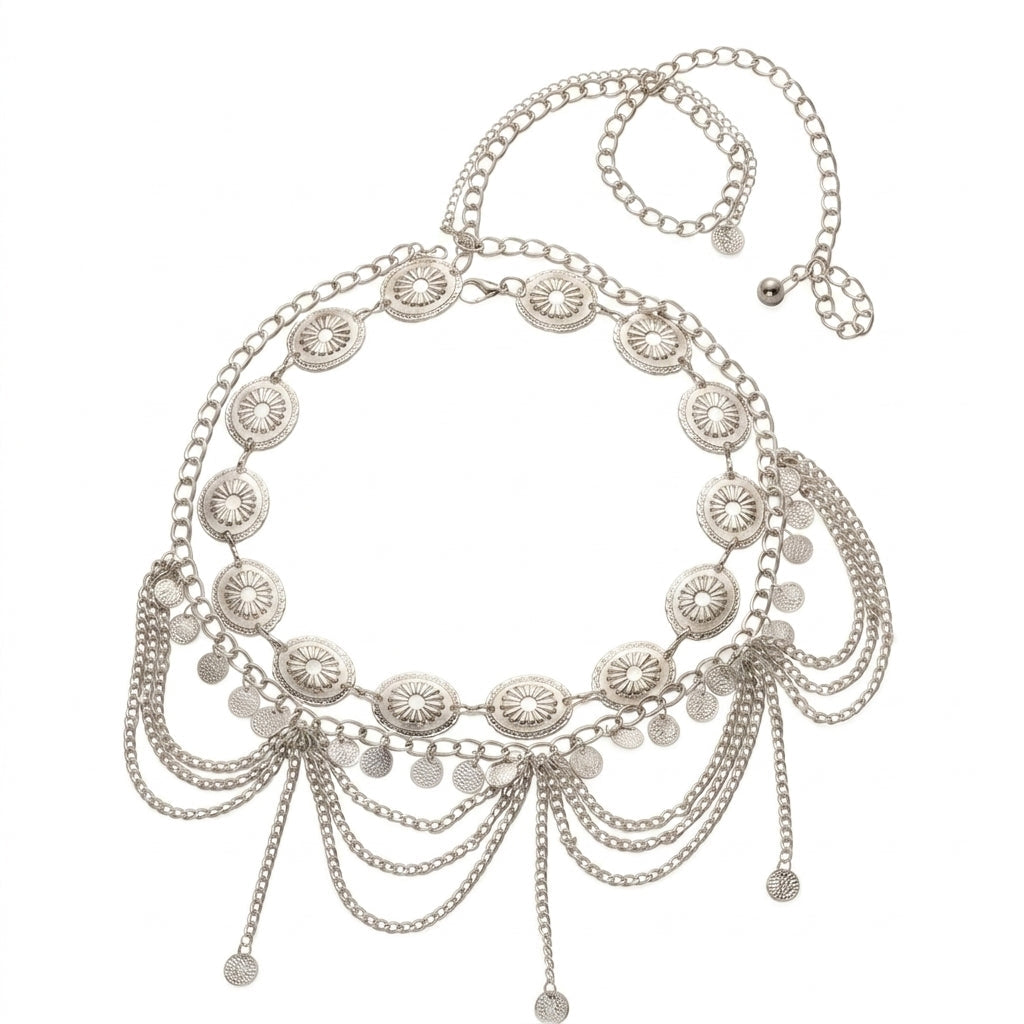 Multi Layered Boho Waist Chain