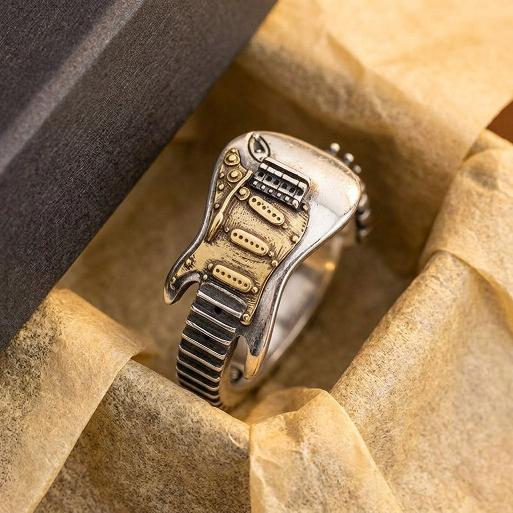 Adjustable Guitar Design Ring