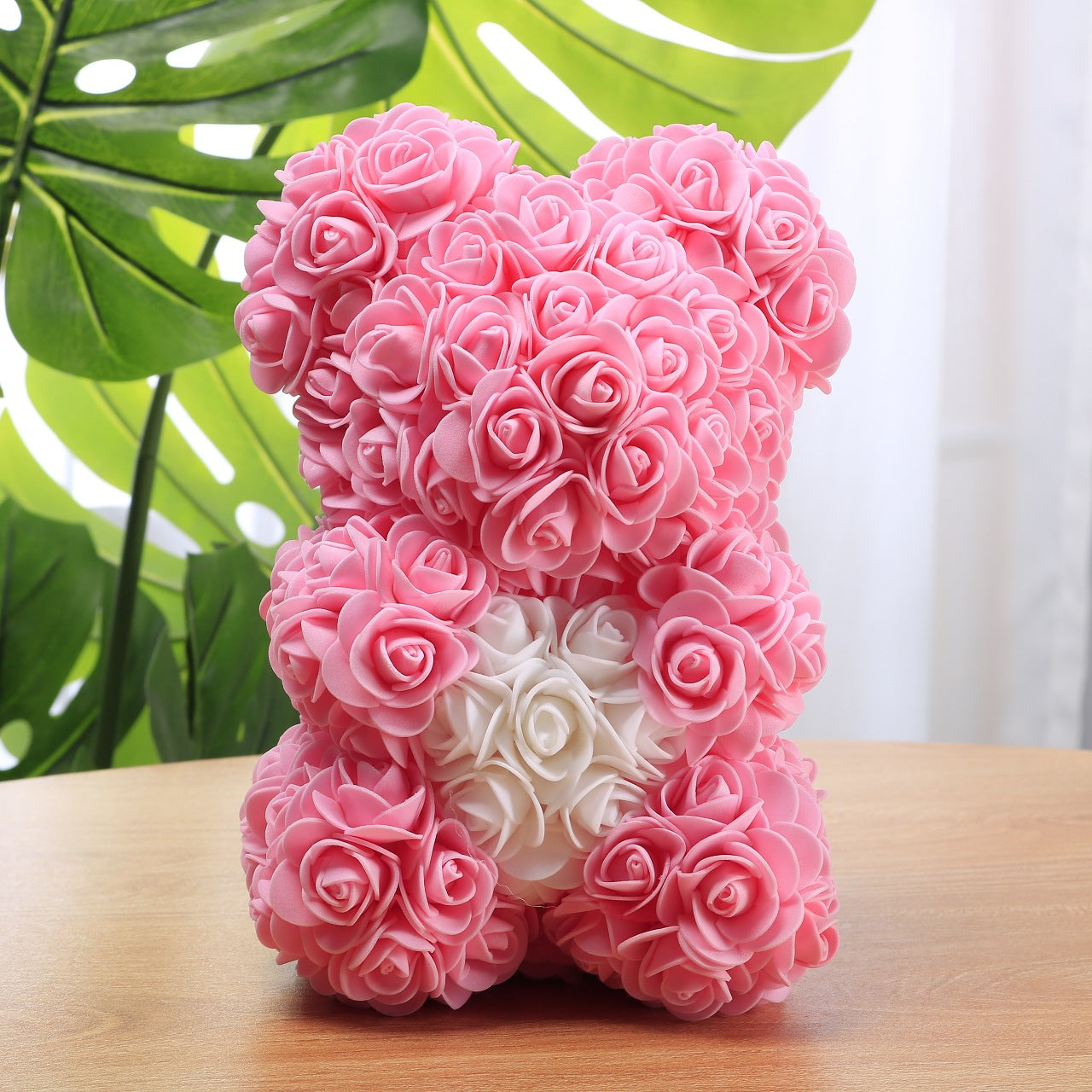 Rose Teddy Bear Bouquet in pink