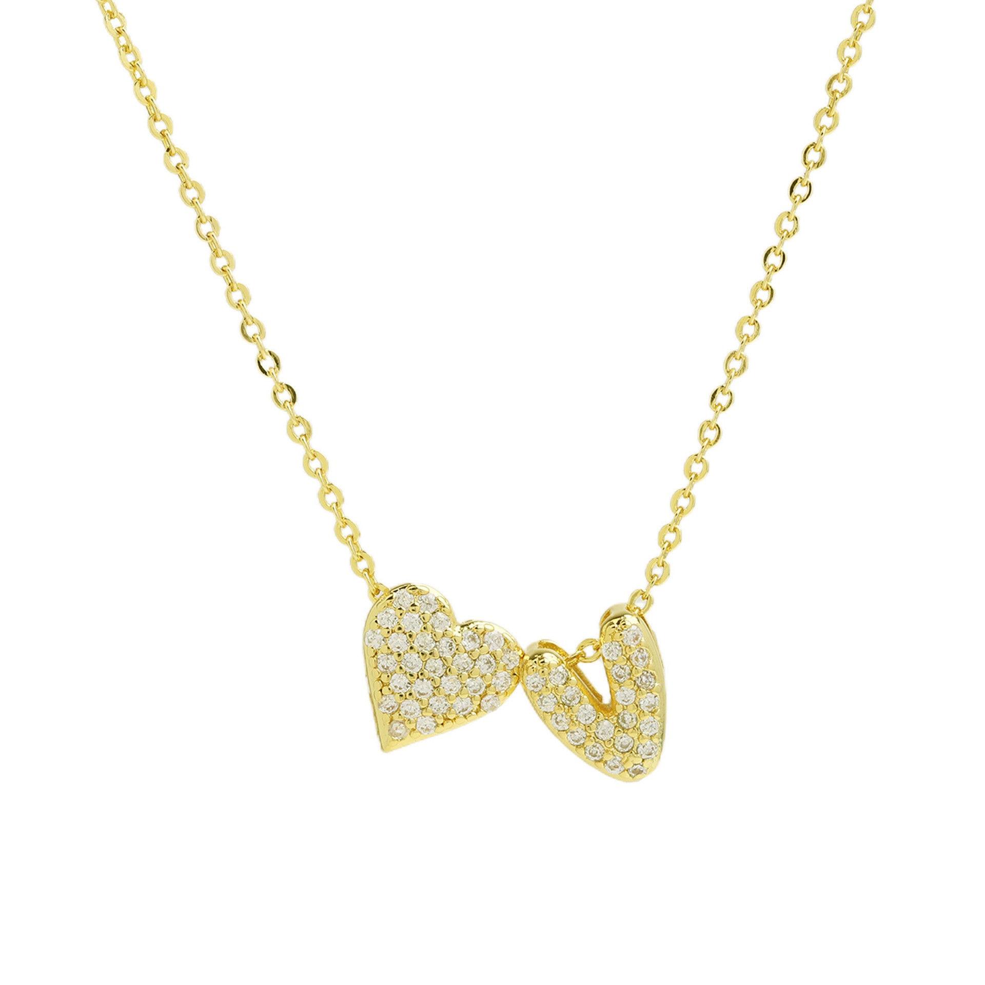 elegant statement love letter initial necklace