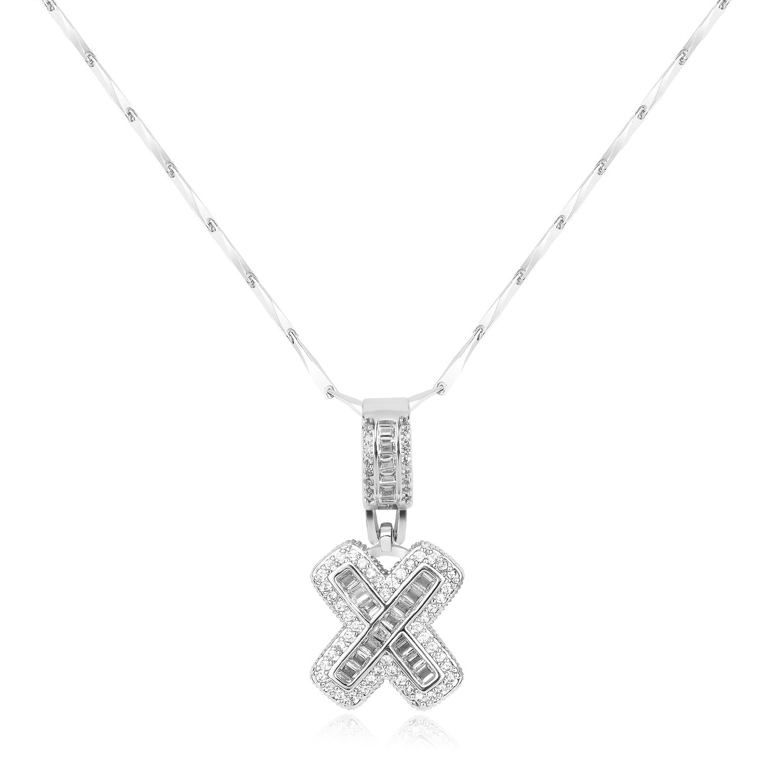 bold initial necklace