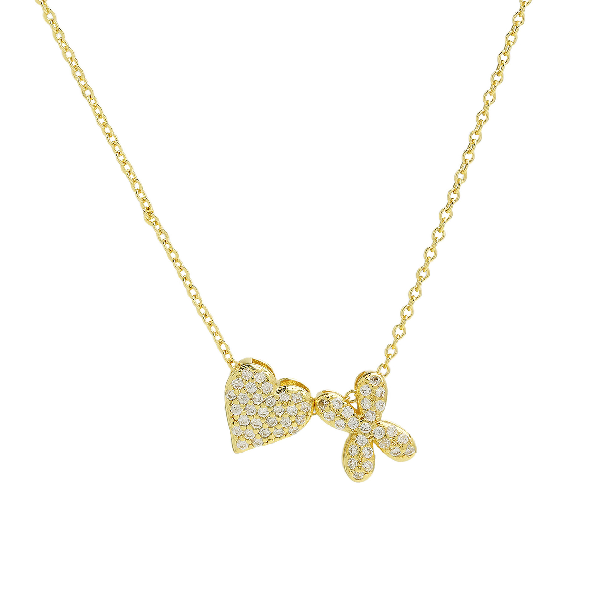 elegant statement love letter initial necklace