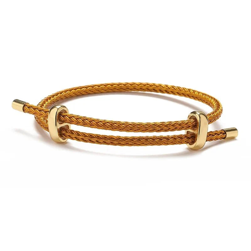 classy adjustable rope bracelets