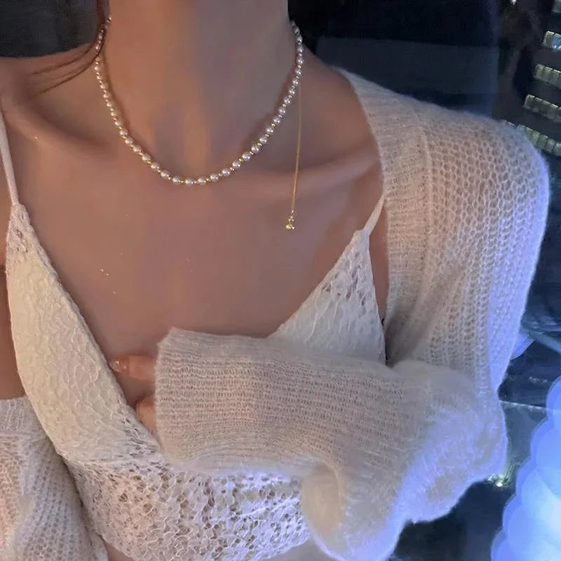 Elegant Adjustable Butterfly Necklace