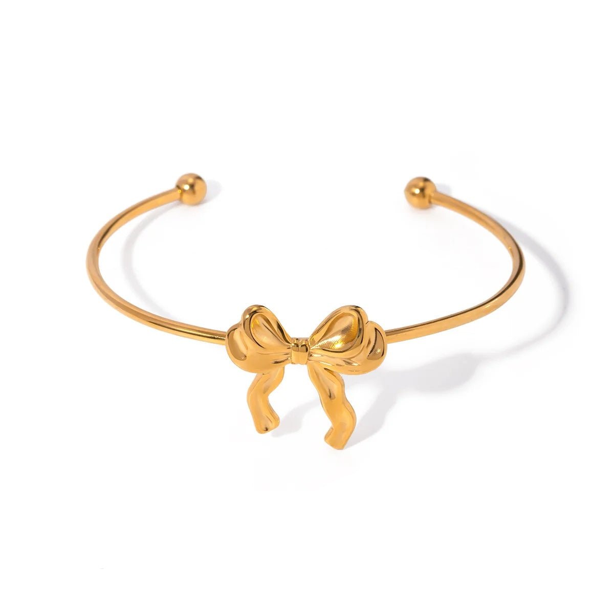 Feminine Bow Cuff Bracelets
