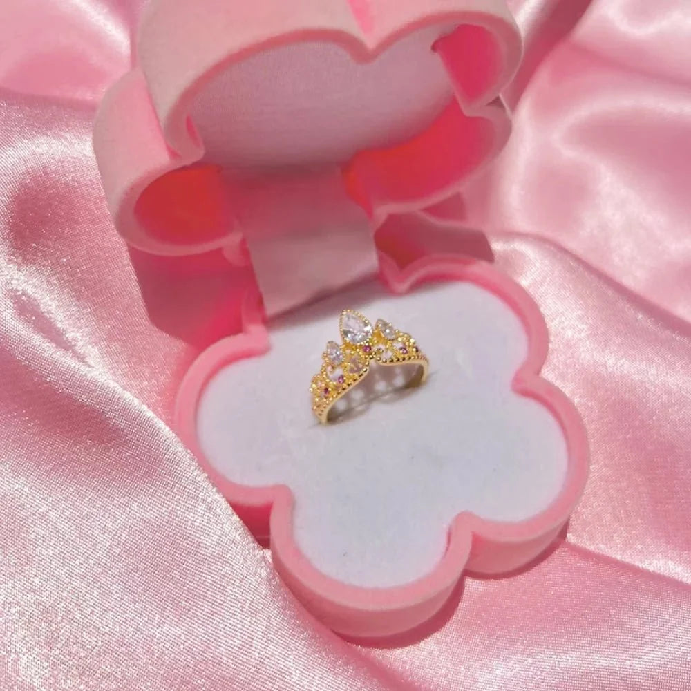 Rapunzel Crown Inspired Necklaces and Rings