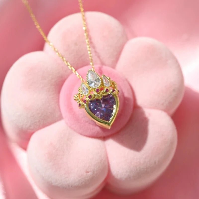 Rapunzel Crown Inspired Necklaces and Rings in gold