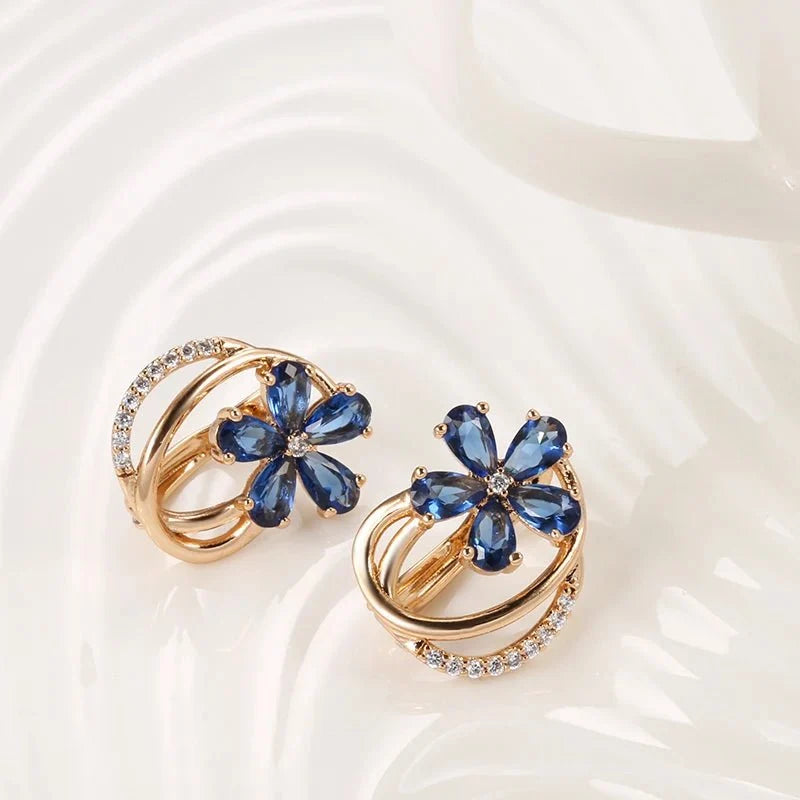 Spring Aurora Floral Earrings