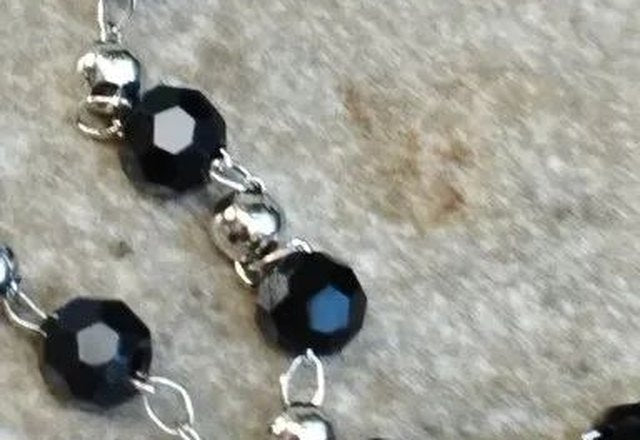 Floral Choker Flower Clasp Necklace worn by a customer