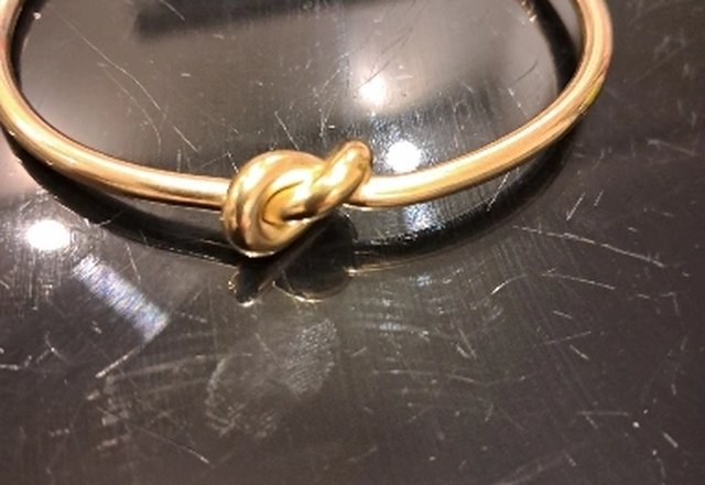 Classic Knot Bracelet worn by a customer
