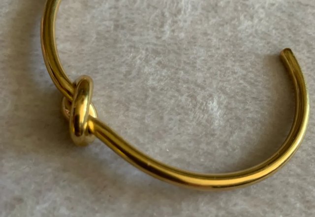 Classic Knot Bracelet worn by a customer